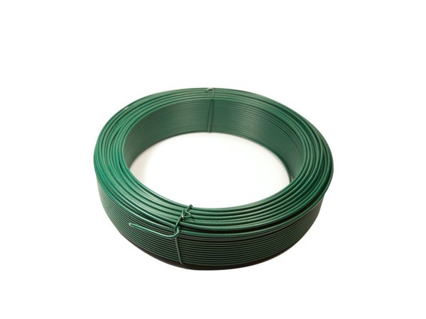 Fil de tension plastifié vert, 2.4 mm x 100 m