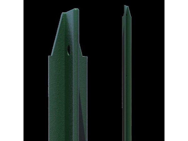 Piquet vert, H.100 x section.30x30x3 cm