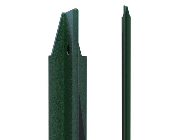 Piquet vert, H.175 x section.30x30x3 cm