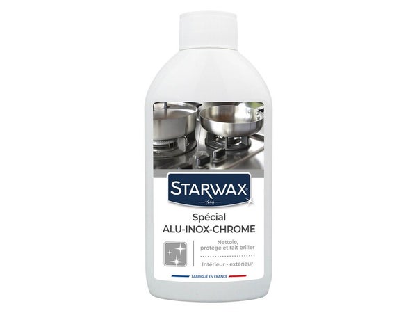 Nettoyant métaux aluminium inox et chromé,  STARWAX, 0.2 L