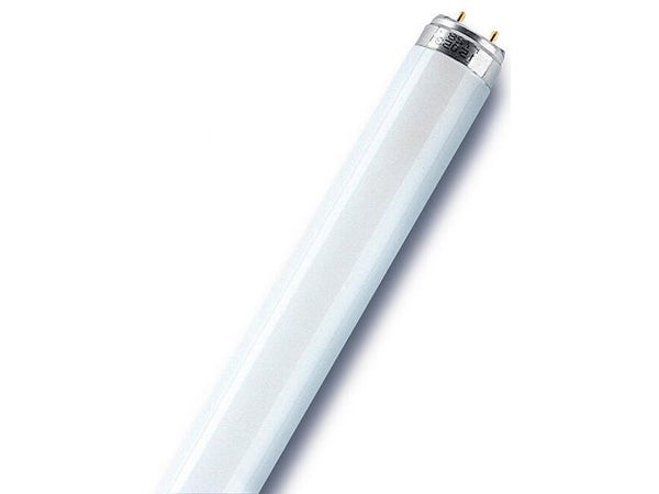 Tube fluorescent droit T8, OSRAM, 1350 Lm = 18 W blanc