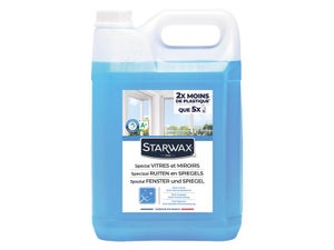 Nettoyant spécial vitres 3 en 1, STARWAX, 5 L