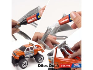 Colle de reparation loctite superglue-3 plastique tube 2g+stylo applic