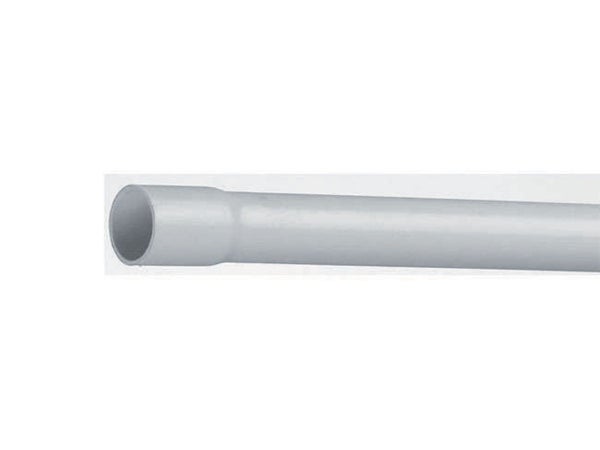 Tube Irl en PVC, POLYPIPE, diam. 16 mm x L.2.40 m blanc