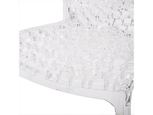 Chaise de jardin en polycarbonate Paris lux transparent