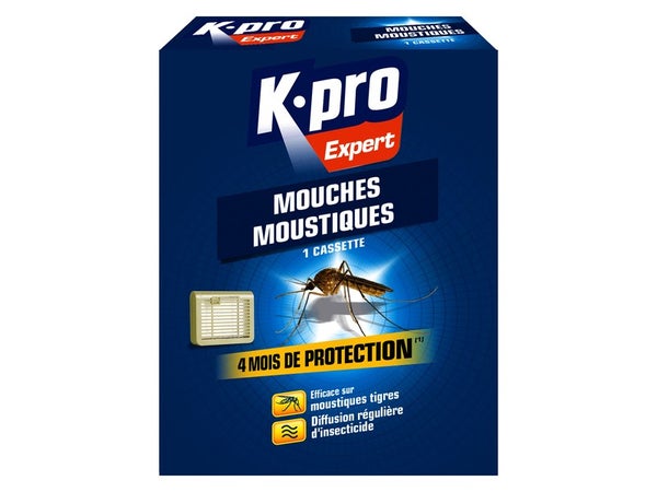 Insecticide cassette mouche et moustique K.PRO
