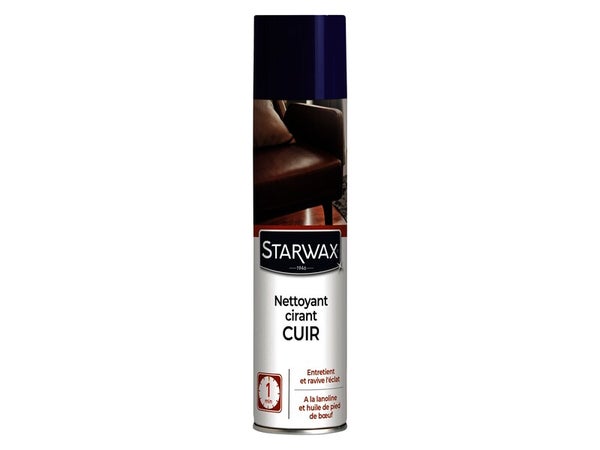 Nettoyant cirant cuir STARWAX, 0.3L 
