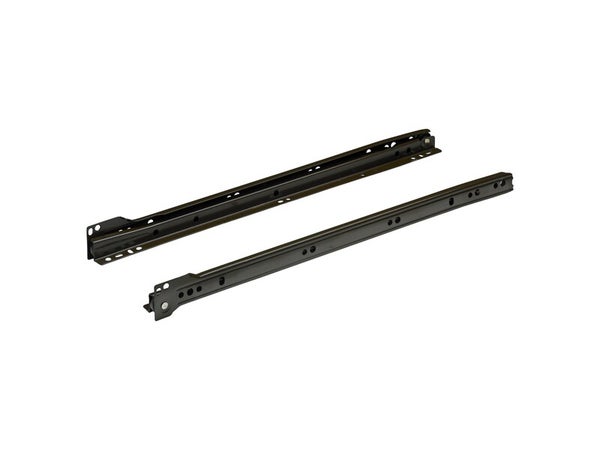 Coulisse pour tiroir à galets, HETTICH 15 kg L.45 cm 