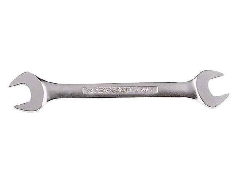 Clé à Fourche Facom 6 X 7 Mm - Double Extrémité, Chrome Satiné - Pour Espaces Confinés Et Usage Professionnel