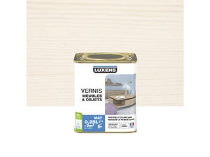 Vernis Meuble Et Objet Vernis Meubles Et Objets Luxens, Blanc Mat, 0.25L