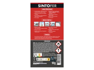 Enduit de lissage Sintofer SINTO gris 85 g