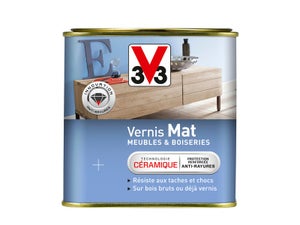 Vernis Meuble Et Objet V33, Chêne Foncé Mat, 0.75L