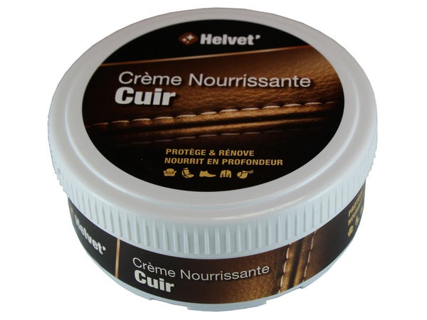 Crème Nourissante Cuir Helvet, Incolore Pâte, 210 Ml