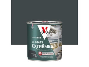 Peinture fer extérieur Climats extrêmes® V33 anthracite mat 0.5 l