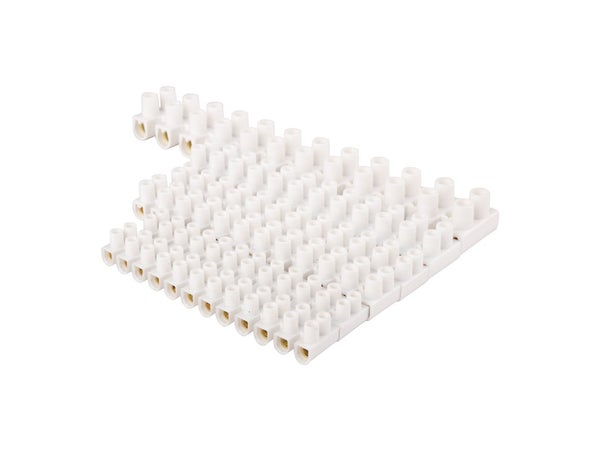 Assortiment de 6 barrettes de dominos électriques rigide, LEXMAN, 2.5  à 16 mm²