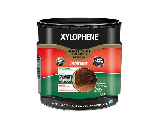 Traitement Du Bois Meuble Xylophene Premium 25 Ans, 2.5 L