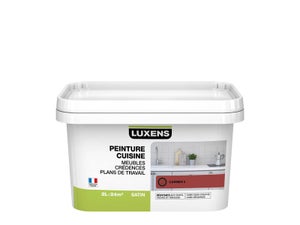 Peinture mur, meuble, carrelage carmen 3 satin LUXENS Cuisine 2l