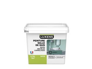 Peinture Salle De Bains Carrelage Et Meuble Luxens Laguna 5 Satiné 0.75 L