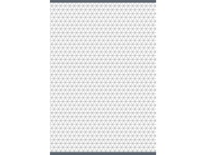 Tapis extérieur rectangulaire, l.120 x L.180 cm Torino