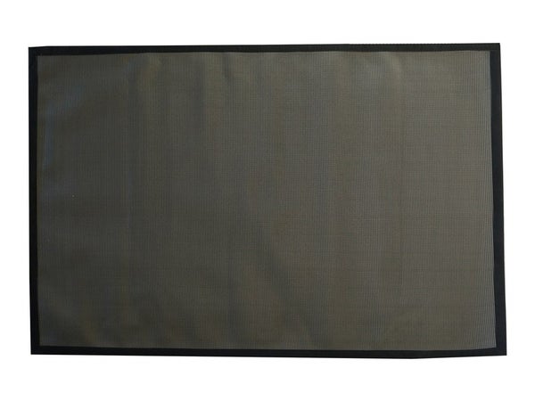 Tapis extérieur gris rectangulaire, l.120 x L.180 cm Outdoor