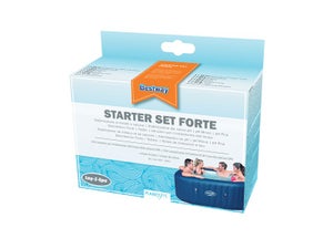 Kit d'entretien pour spa, Starter set, 5 produits + 10 testeurs, BESTWAY