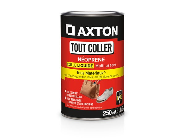 Colle Néoprène Liquide Tout Coller Axton, 250 Ml