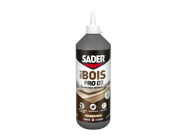 Colle À Bois Progressive Pro D3 Sader, 750 G