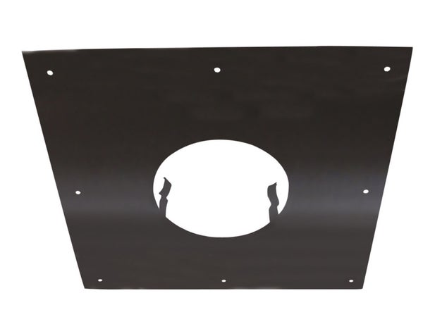 Kit therminal horizontal noir Isotip, JONCOUX, diam. 80 mm