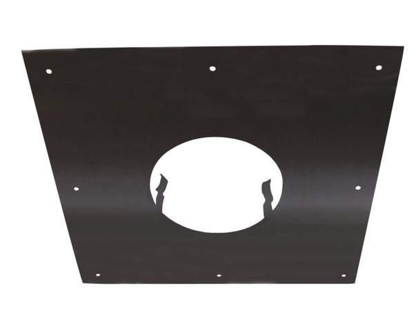 Plaque de propreté pour raccordement Isotip, JONCOUX, diam. 80 mm l.40 cm noir