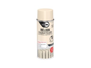 Peinture aérosol relook radiateur MAISON DECO blanc cassé satiné 0.400 L