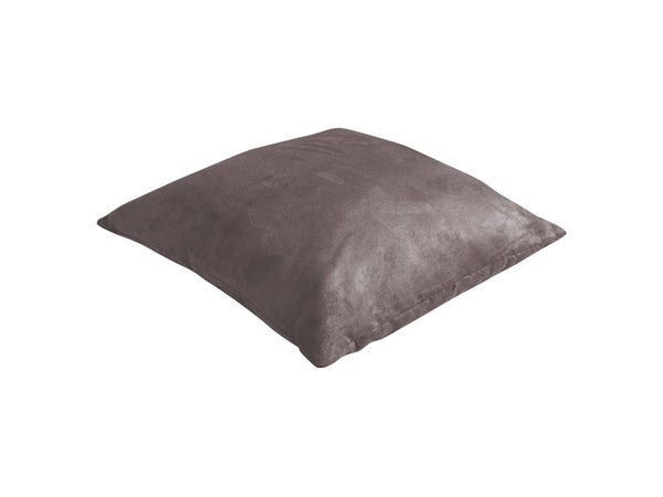 Coussin Newmanchester INSPIRE, taupe l.45 x H.45 cm