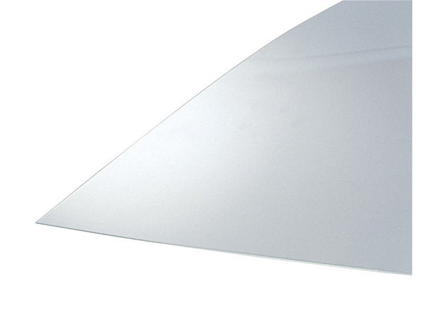 	Plaque polyéthylène transparente Lisse L.50 x 50 cm x Ep 5 mm