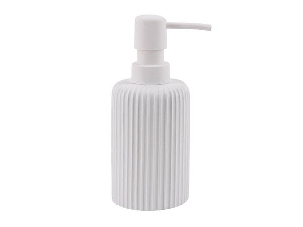 Distributeur de savon résine Line, blanc n°0
