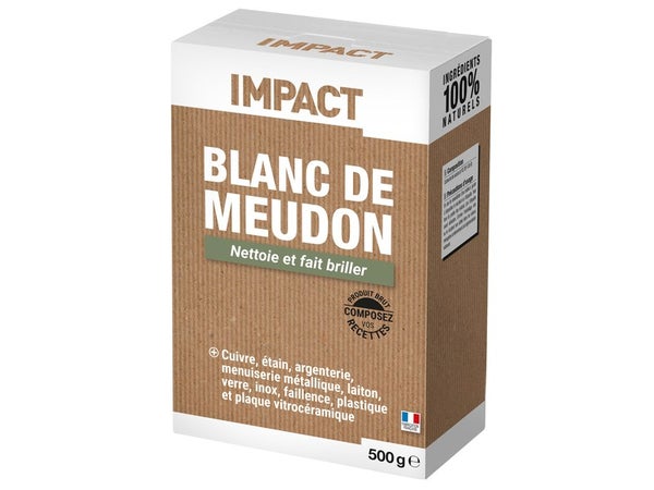 Blanc de meudon poudre multisurface IMPACT 500 gr