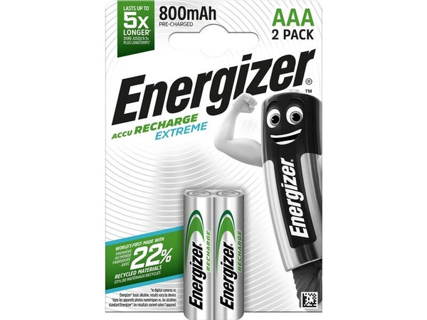 Lot De 2 Piles Alcaline Aaa E300624300  Energizer