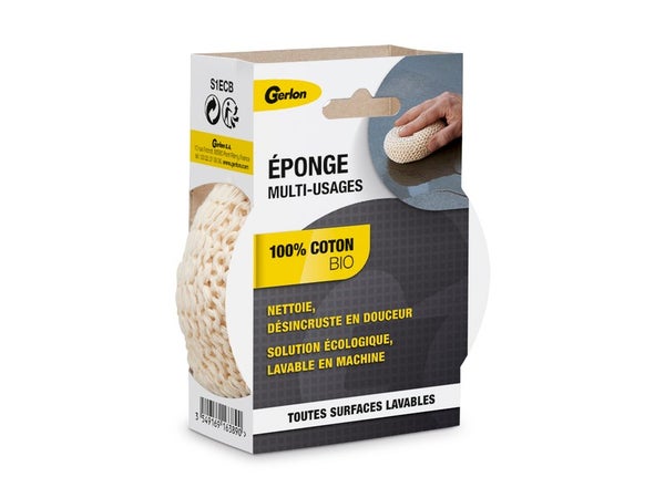 Eponge Coton Gerlon Bio