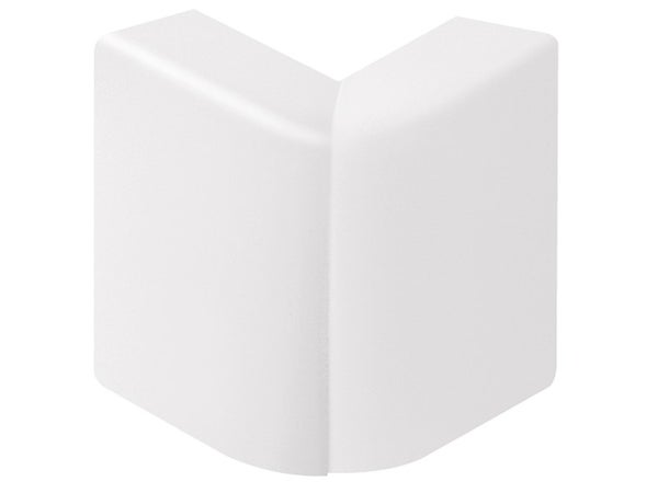 Angle Extérieur Blanc Pour Plinthe, H.8 X P.2 Cm