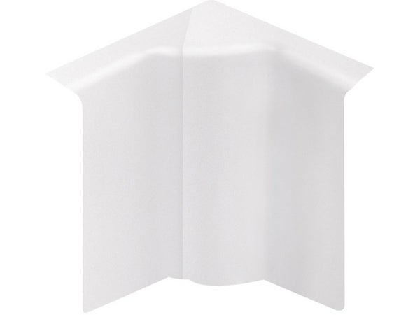 Angle Intérieur Blanc Pour Plinthe, H.11.5 X P.5.5 Cm