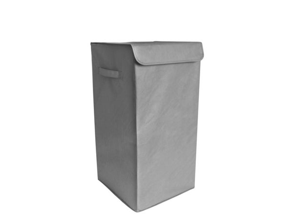 Panier à linge pliable, L.30 X H.55 X P.30 cm granit n°3