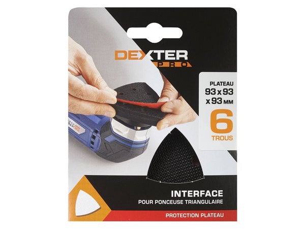 Interface De Protection Dexter Pro Pour Ponceuse Delta, 93 X 93 X 93 Mm