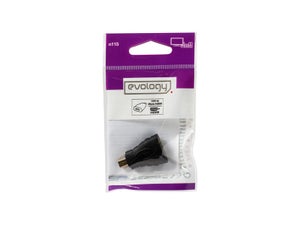 Adaptateur Hdmi Hdmi Vers Micro Hdmi Mâle / Femelle, 0.33 M Evology