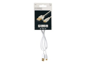 Câble Chargeur Micro Usb, 1 M Blanc Evology