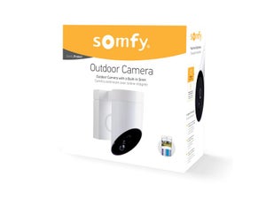 Camera exterieure avec sirene 110 db somfy protect blc