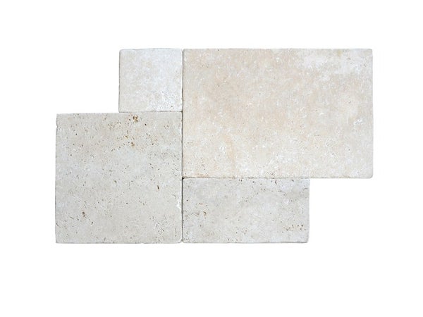 Travertin Sol/Mur Intenso Effet Pierre Beige Opus Multiformat L.40.6 X L.61 Cm