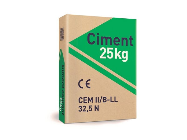 Ciment gris CIMALIT CE/ CEM II, 32,5, 25 kg