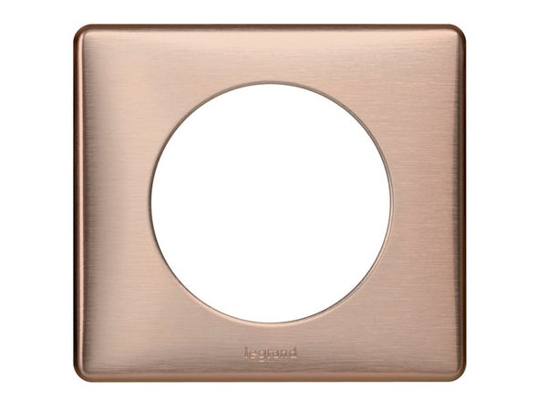 Plaque Simple Céliane, Legrand Copper
