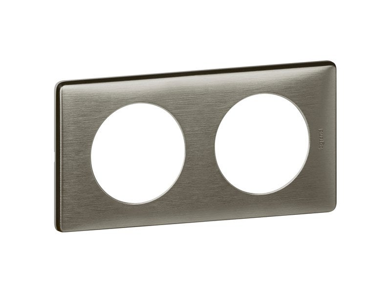 Plaque Double Legrand Céliane 1, Référence 99851 - Neuf Dans Son Emballage