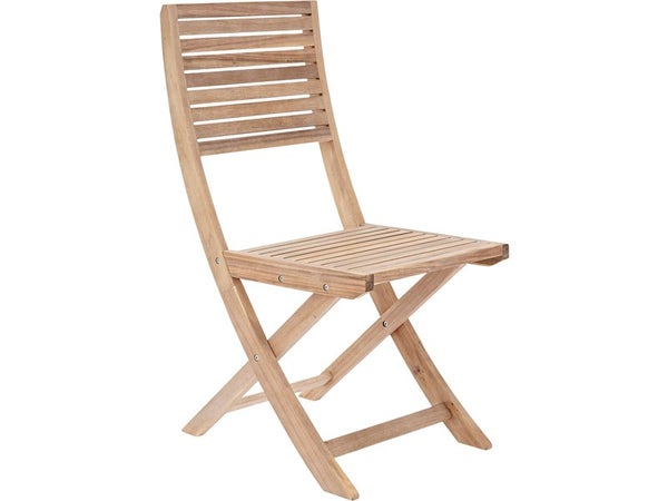 Chaise de jardin NATERIAL Solaris en bois marron