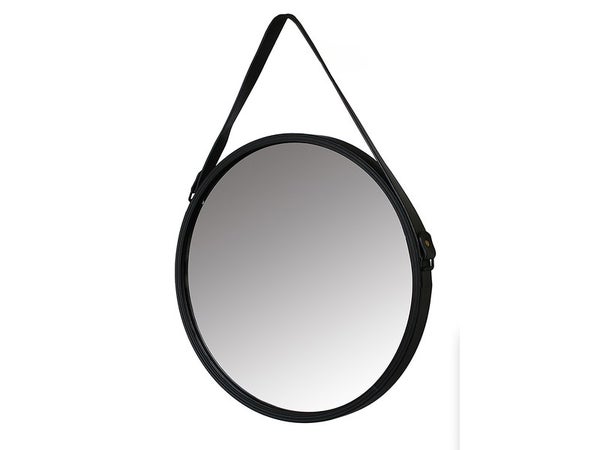 Miroir Rond Barbier, Noir Diam.55 Cm