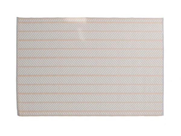 Tapis extérieur beige rectangulaire, l.120 x L.180 cm Cancun